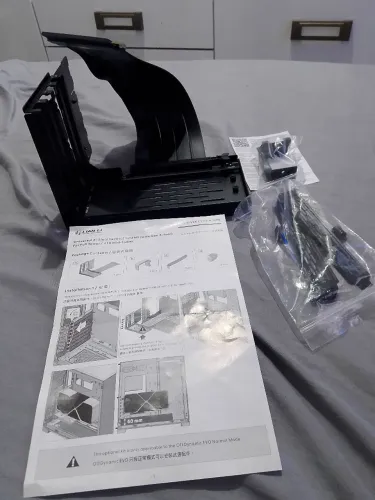 Suporte vertical riser 4.0(lianli) placa de video
