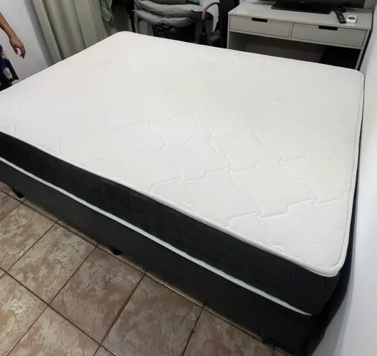 Cama box casal