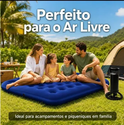 Colchao inflavel casal de qualidade