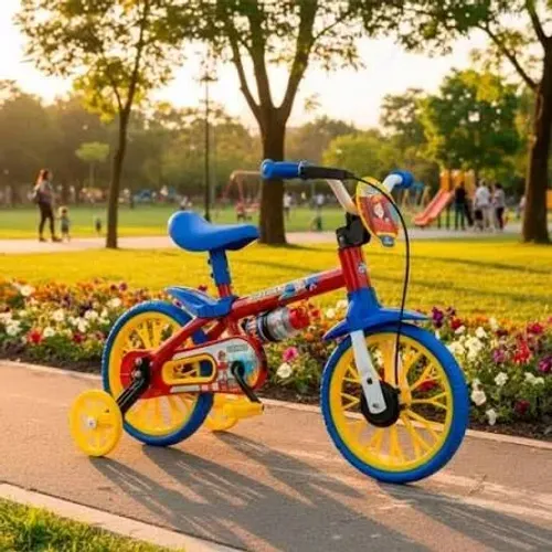 Bicicleta Infantil Nathor Firemam Aro 12