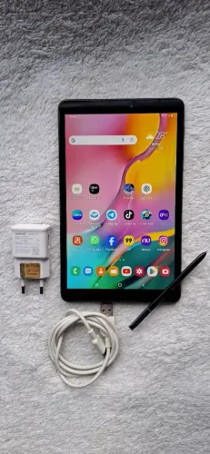 Tablet Samsung Tab A Com Caneta S Pen 8 polegadas Pega chip faz ligacao 32Gbs