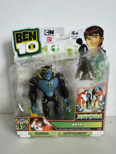 Exclusivo Boneco Ben 10 Lacrado - Rath Haywire Original Bandai