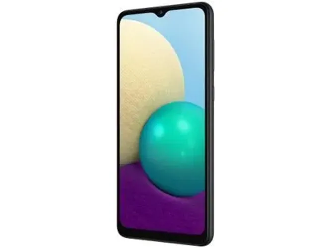 Smartphone Samsung Galaxy A02 32GB Preto 2GB RAM 6,5" Câm. Dupla + Selfie 5MP Dual Chip