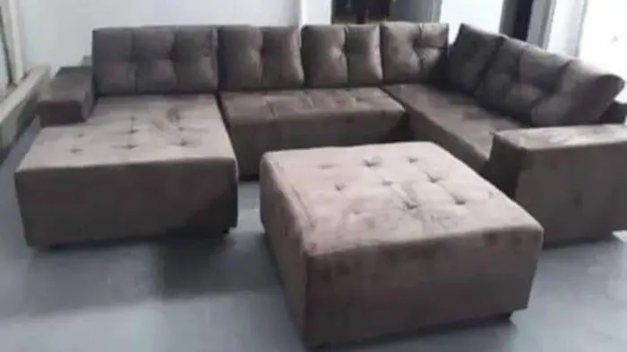 Sofá de canto de luxo