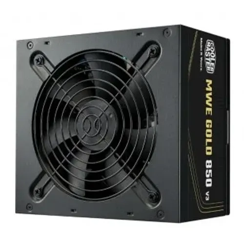 FONTE COOLER MASTER MWE GOLD 850 V3, 850W, 80 PLUS OURO, ATX 3.1, PFC ATIVO, PRETO - MPE-8