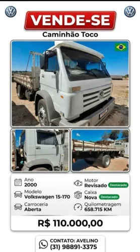 VENDO CAMINHAO TOCO