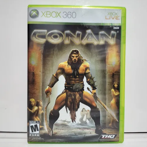 Jogo Conan Xbox 360 Original Mídia Física Completo Americano Game CIB