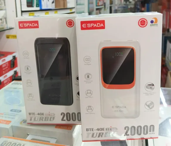 Carregador portátil Power bank 20000mah