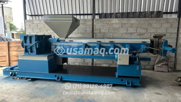 Extrusora Recuperadora Rocla 120mm para Reciclagem