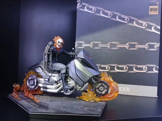 Ghost rider 1/10 iron studios 