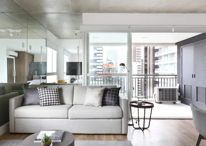 Apartamento em Cidade Monções! Condominio Geo Berrini! Rua Jean Peltier, 311! 1 Dormitório
