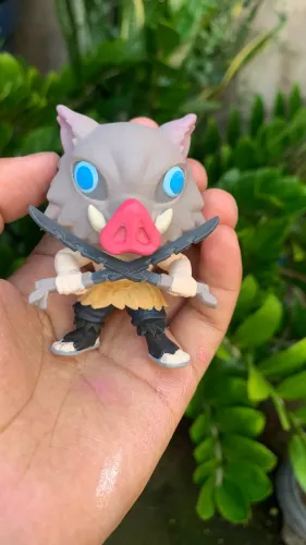 Inozuke - Demon Slayer - 7cm - feito em resina