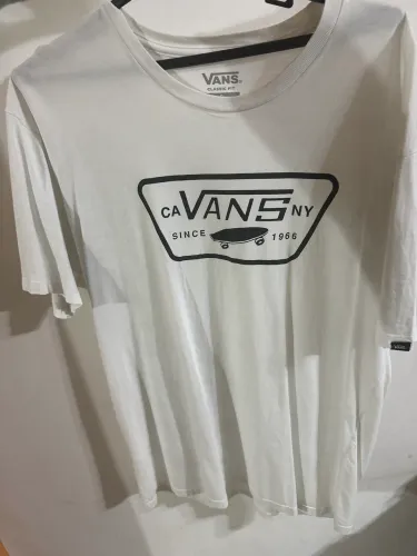 Camisa branca Vans 