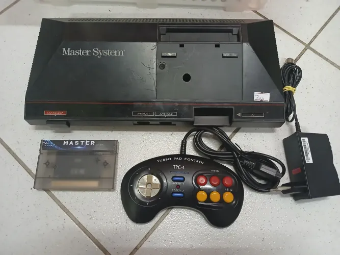 Master System TecToy completo com everdrive