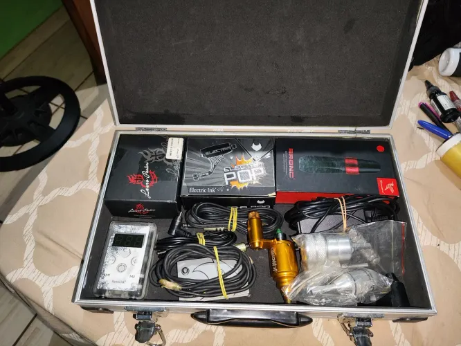 Kit completo tatuagem
