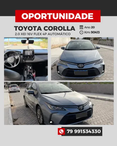 Toyota Corolla XEI 2.0 Flex 16V Aut. 2020