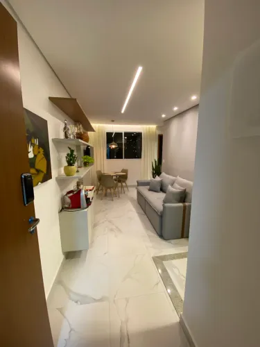 2 quartos mobiliado e decorado | 1 vaga | elevador | lazer completo | São Pedro