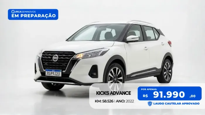 Nissan Kicks Advance 1.6 16V Flex AUT 2022