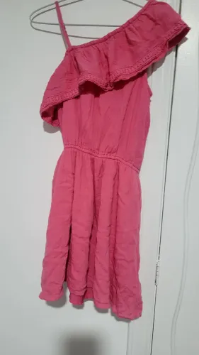Vestido pink abercrombie infantil 11 anos