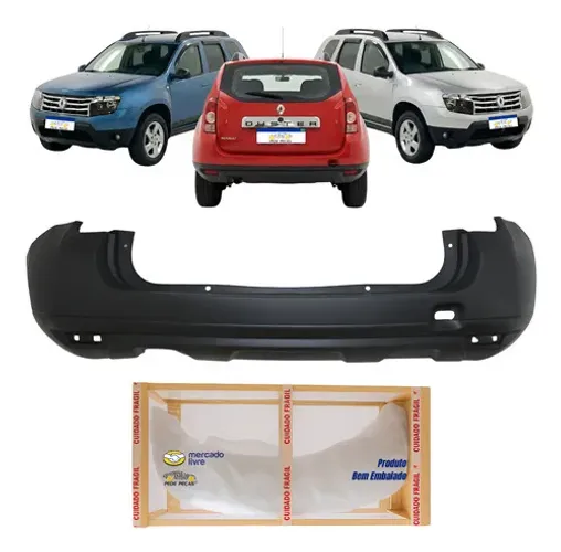 Parachoque Traseiro Renault Duster 2012 2013 2014 2015 Novo