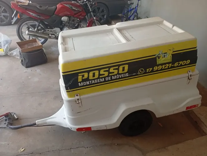 Carretinha para moto 