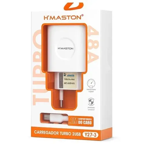 Carregador Turbo Tipo C/ IPhone - Entrega Imediata