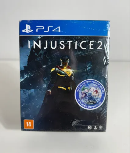 Injustice 2 + liga da justiça sombria Edição PS4 lacrado