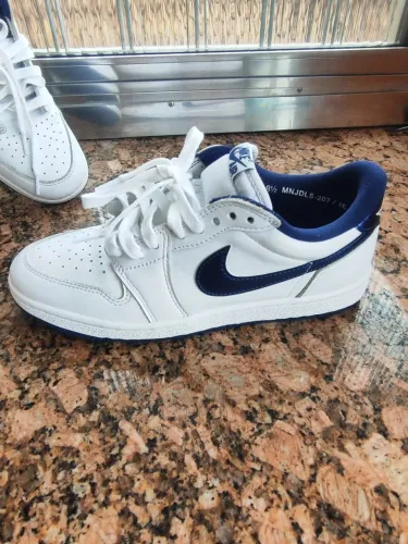 Nike Air Jordan 1 low 85 azul metálico ( número 40 )