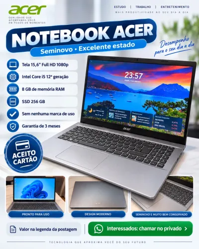 Notebook Acer Core I5 12Ger