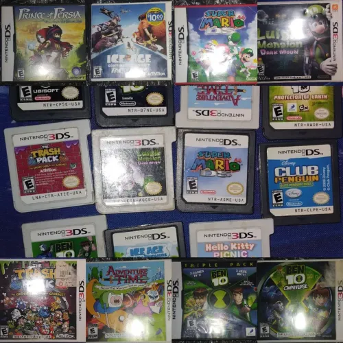 Jogos de ds e 3ds 
