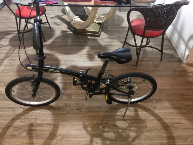 BICICLETA DOBRÁVEL BTWIN ARO 20