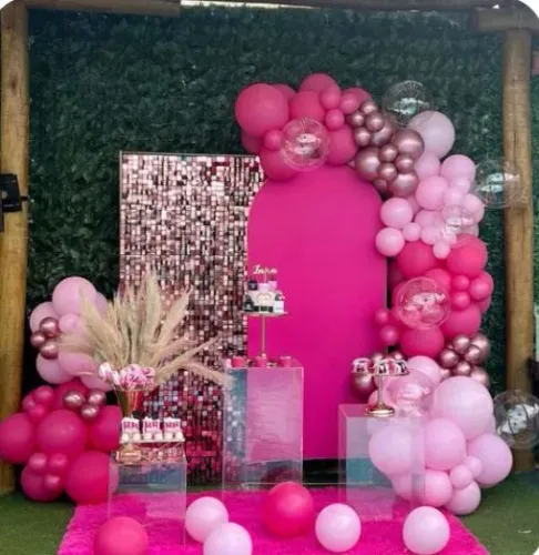 Decoração de festa e pegue e monte 