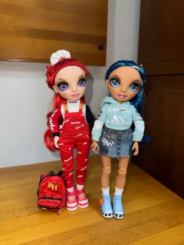 Boneca Rainbow High Junior Ruby Anderson e Skyler Bradshaw