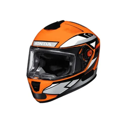 Capacete Honda HF3 2 Titan 2025 Laranja
