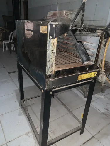 Forno de pizza a gás 80x60