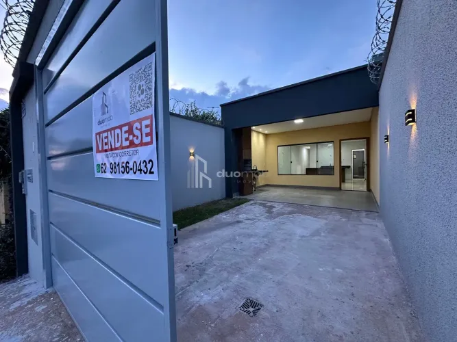 Casa 2 Quartos 1 Suíte Minha Casa Minha Vida | Residencial Petrópolis Goiânia