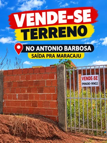Vende se terreno em Rio Brilhante no bairro Antônio de Souza