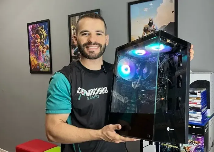 PC Gamer Iron Ryzen 3 16gb RX580 8Gb 480gb SSD 500w 80 PLUS (Somos Loja e damos Garantia)