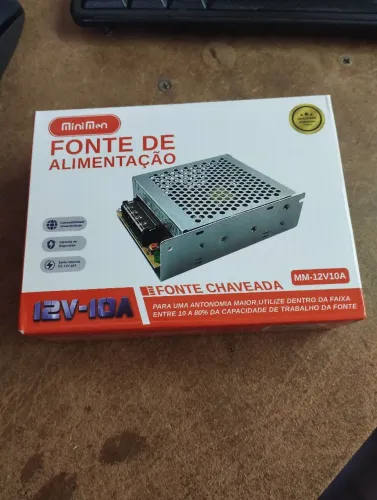 Fonte chaveada 12V 10A