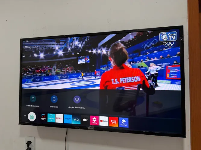 TV 43 SMART SAMSUNG TIZEN FAÇO ENTREGA