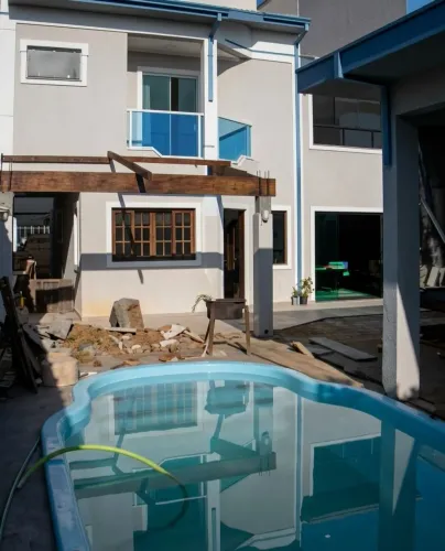 Piscina de fibra 18 mil litros 