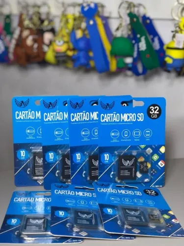 CARTÃO DE MEMORIA CLASSE 10 ORIGINAL PARA CÂMERAS TABLET CELULARES CAIXA DE SOM ETC.