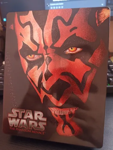 Steelbook Bluray Star Wars A Ameaça Fantasma The Phantom Menace