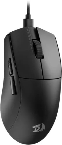Mouse Gamer Redragon k1ng 1K, 12400DPI, 5 Botoes, Preto, M724