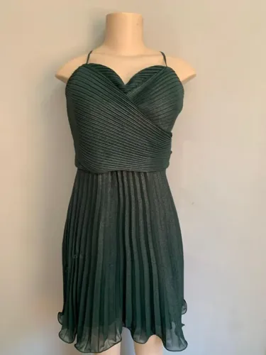 Vestido de festa verde