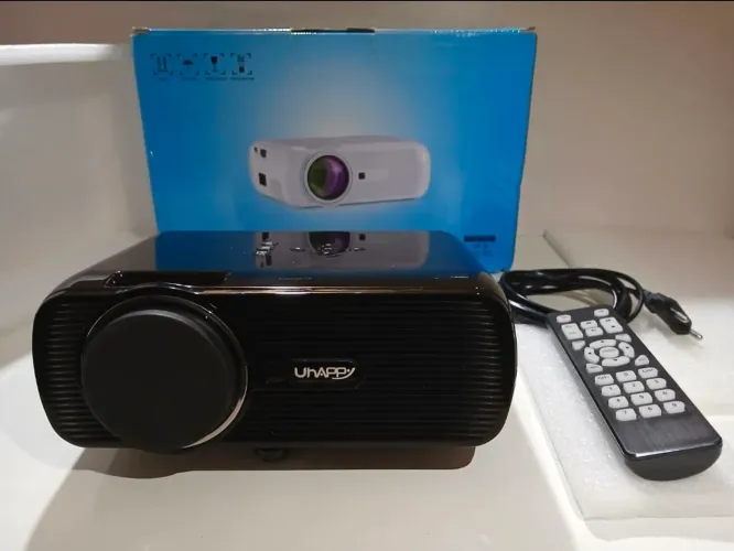 Mini Projetor LED Uhappy - Multi Mídia