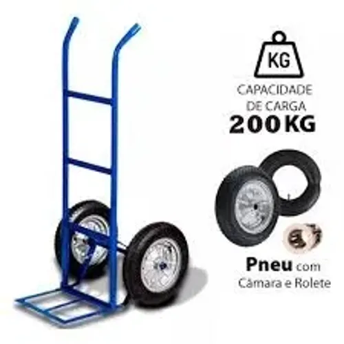 Carrinho de Carga 200kg Metalosa