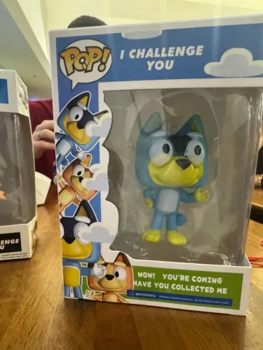 Boneco tipo Funko Pop Bluey 