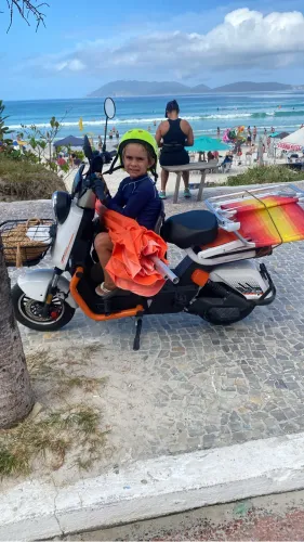 Moto elétrica new joy plus