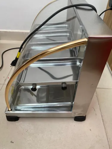 Estufa Curva Dupla, 8 Bandejas, 220V, Marchesoni Ouro, Inox